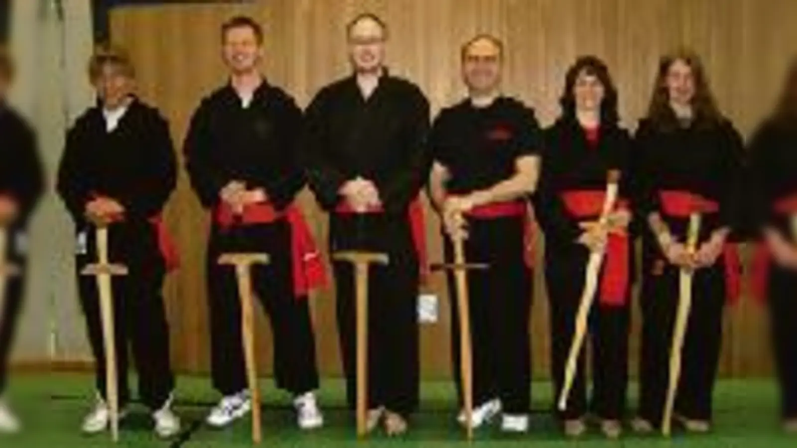 Foto: Christian Richter, Ferdinand Ziegler, Thomas Sieger, Trainer Frank Fehling, Stefanie und Sandra Brand.