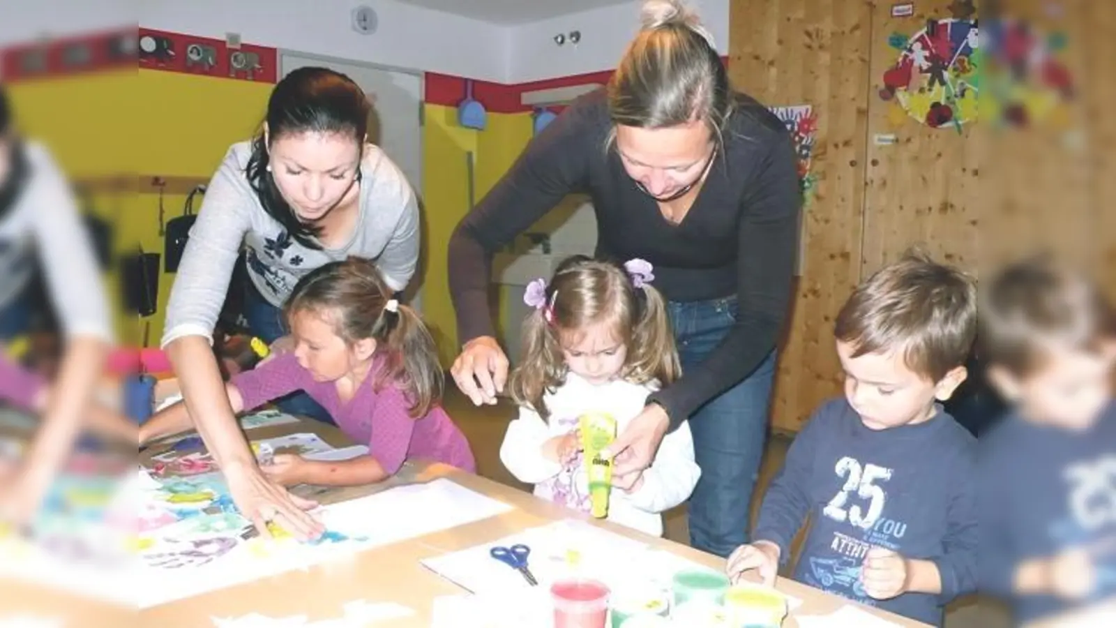 An der Schule wird den Kindern die russiche Sprache, Musik und Kultur vermittelt.	 (Foto: Yanina Baumhauer)