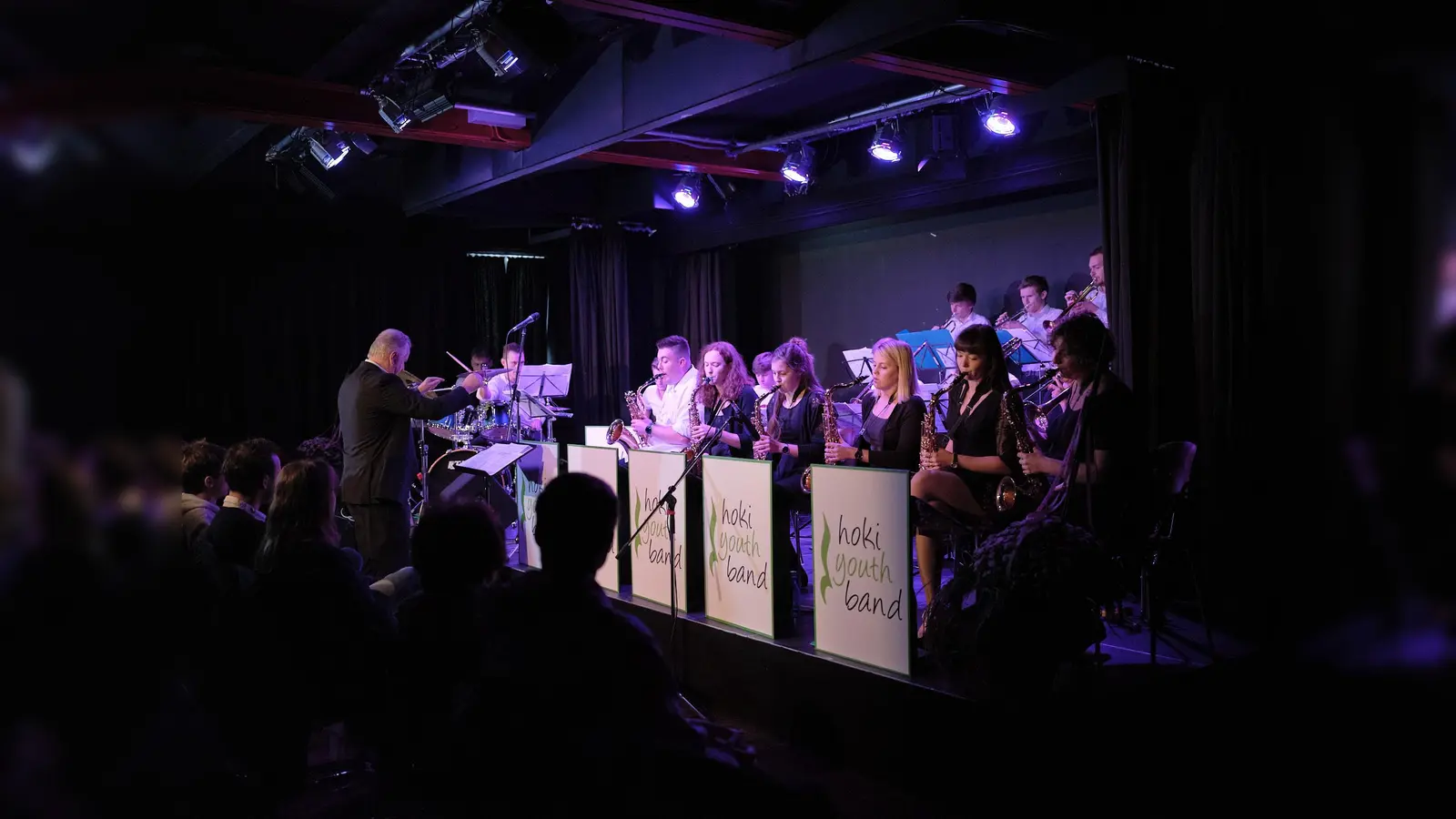 Auch bei den Holzkirchner Blues- und Jazztagen war die HoKi Youth Band zu hören. (Foto: Thomas Herrmann)