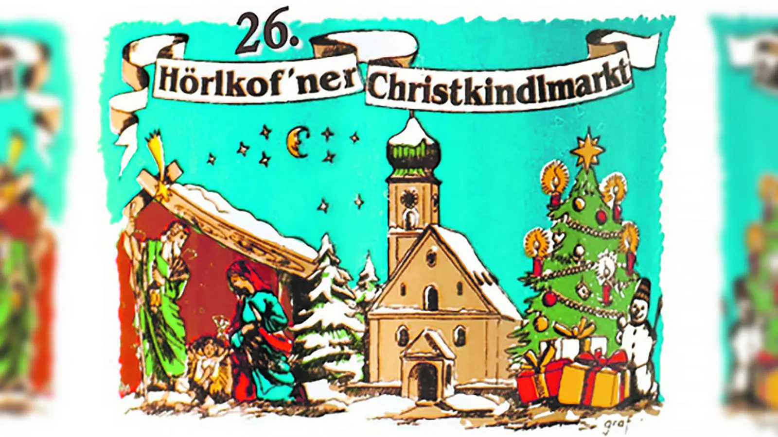 Weihnachtsstimmung hält Einzug in Hörlkofen. (Foto: Speer/ar)