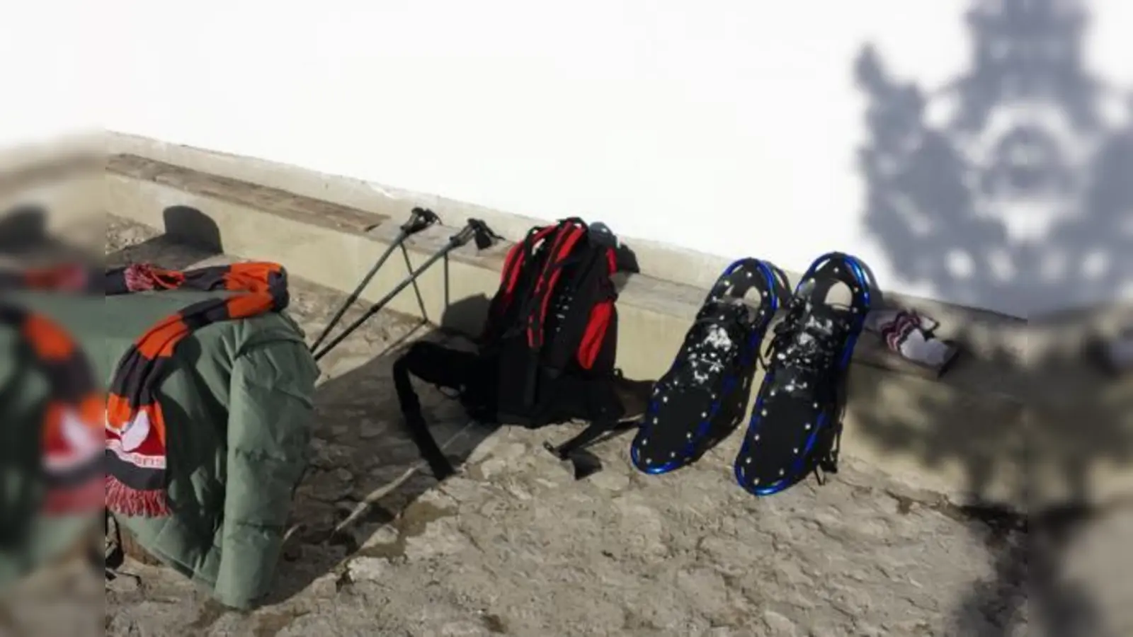 Beim Schneeschuhwandern kann man mit wenig Ausrüstung die Bergwelt erkunden.	 (Foto: Stefan Dohl)