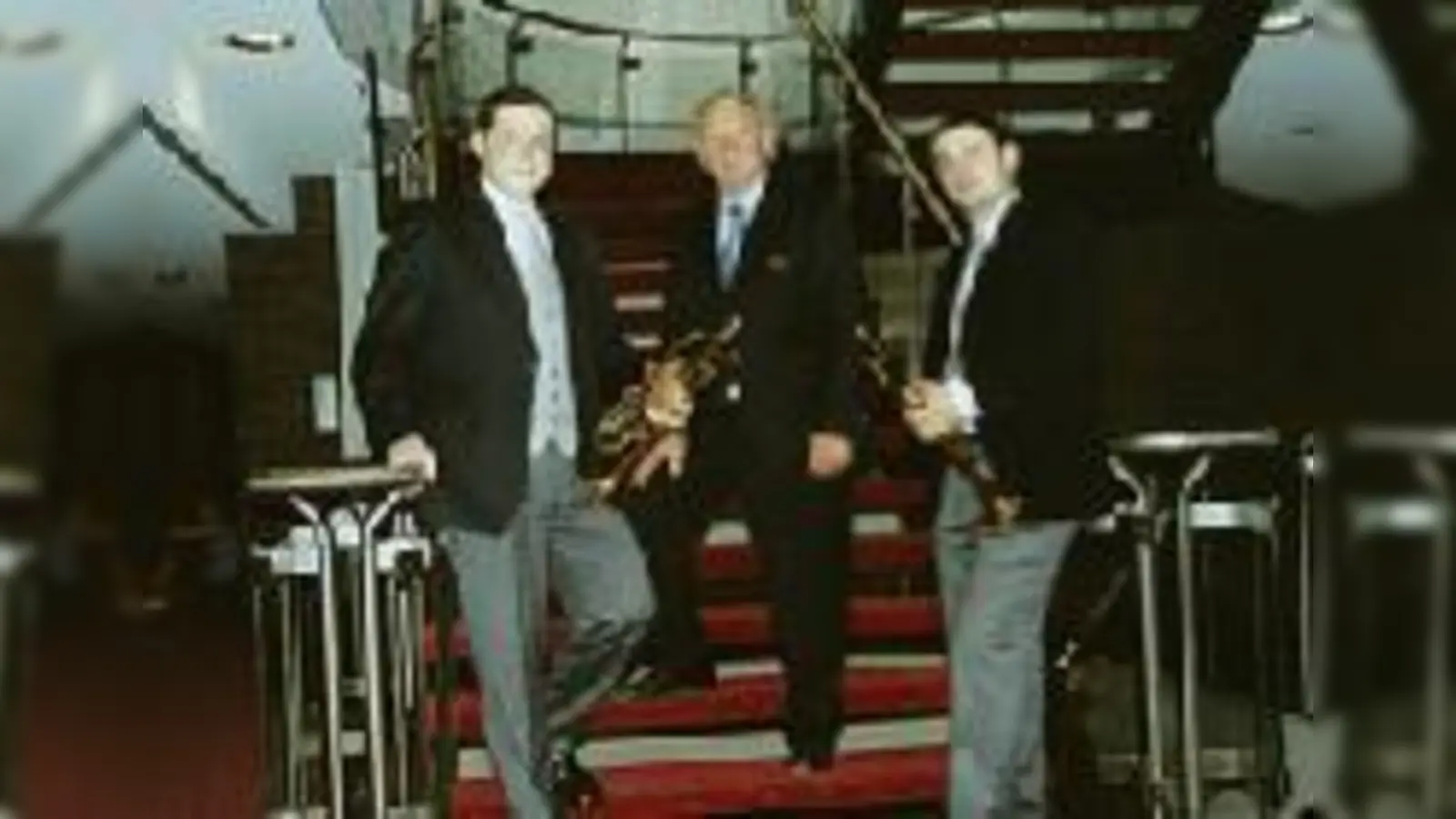 Florian Klingler, Franz Lörch und Bernhard Peschl spielen am Freitag barocke Werke. 	 (Foto: VA)