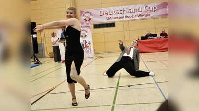 Theresa Sommerkamp &amp; Elian Preuhs (Mainclass) gewannen den „Boogie Woogie Deutschland Cup“ souverän. (Foto: Boogie Magic's)