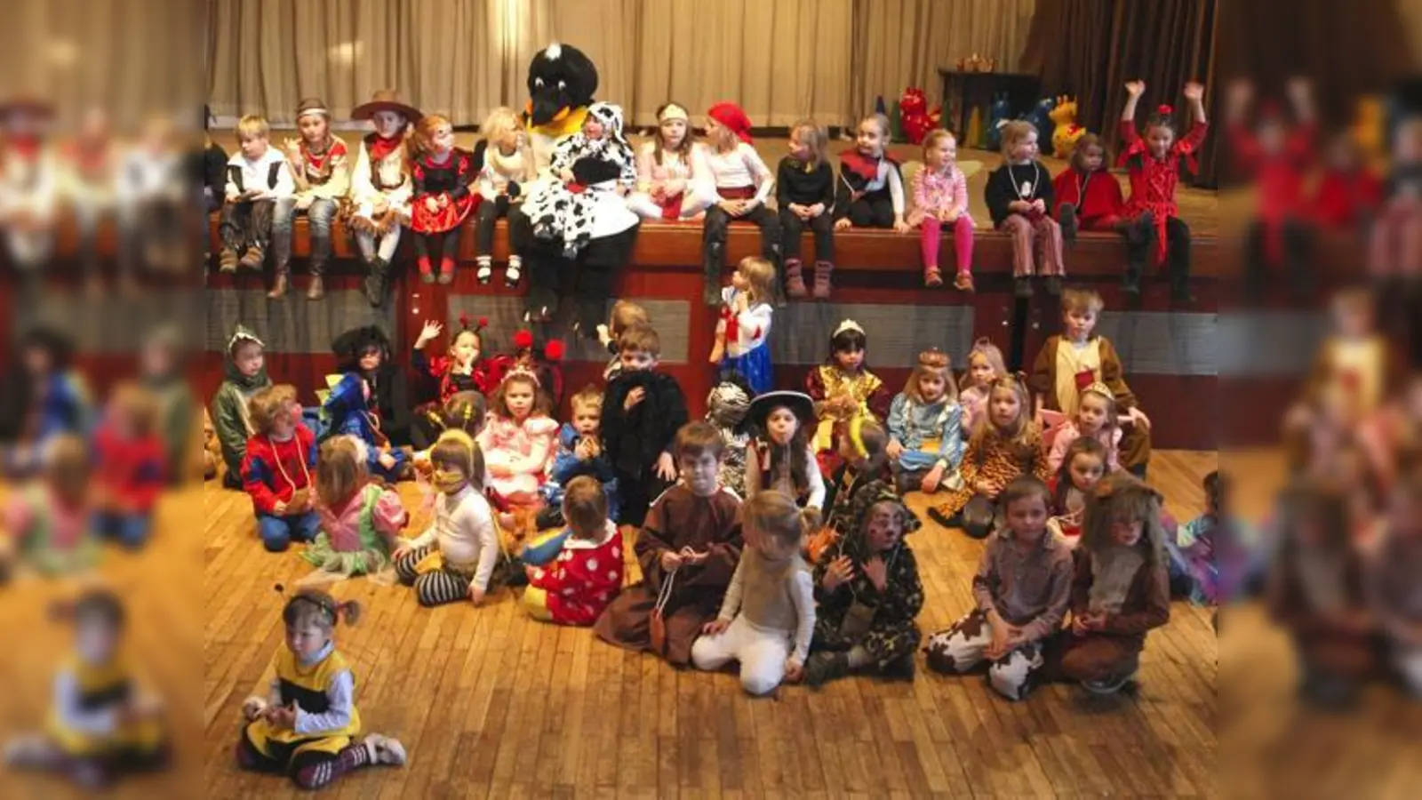 Karneval der Tiere hieß das Motto des Faschingsfestes in der Sieghartsburg. 	 (Foto: VA)