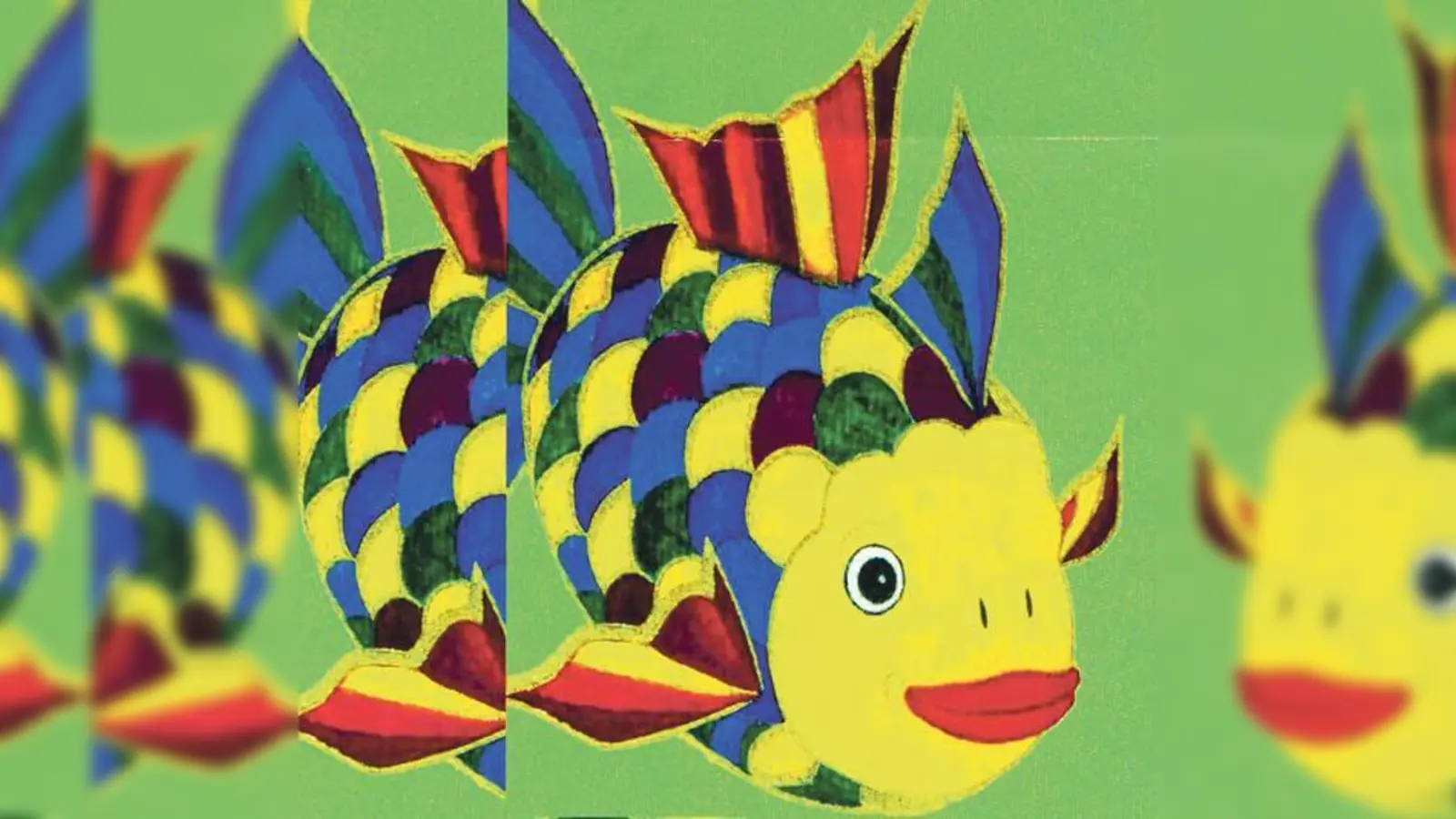 Der Glitzerschuppenfisch hat Angst, seine schönen Schuppen zu verlieren. 	 (Foto: VA)