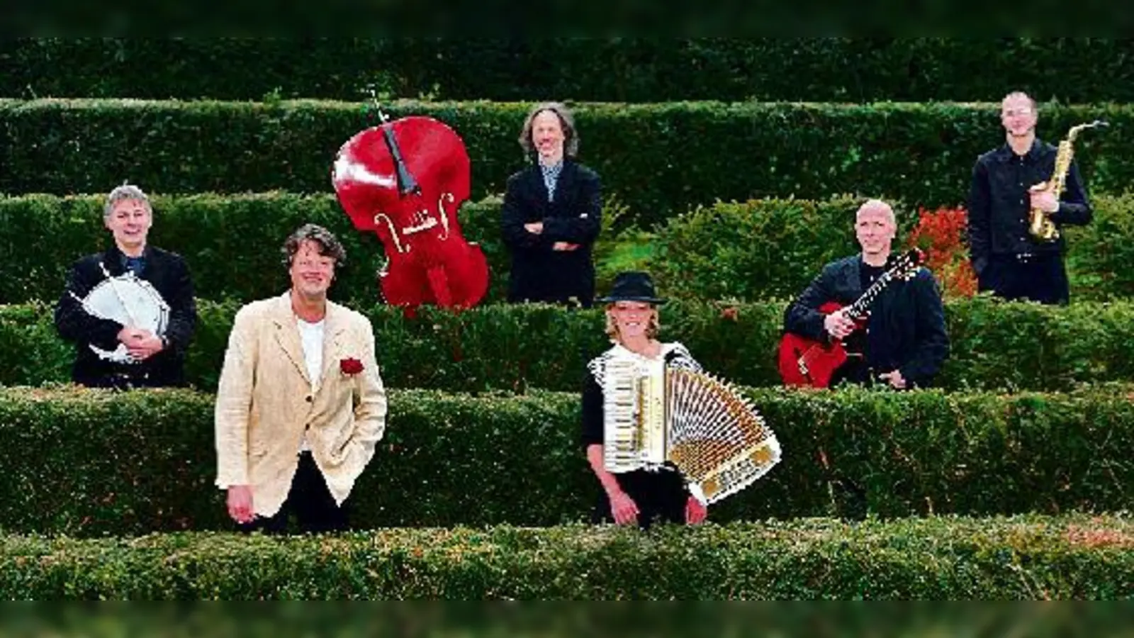 Bringen die Leichtigkeit des Jazz ins Schlössl: die Musiker von »dem Renner seine Band«.	 (Foto: VA)
