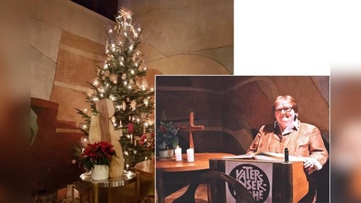 Pfarrerin Heike Lüttgens der Vaterunserkirche geht mit Engeln auf eine Reise durch das Stadtviertel.  (Fotos: Privat)