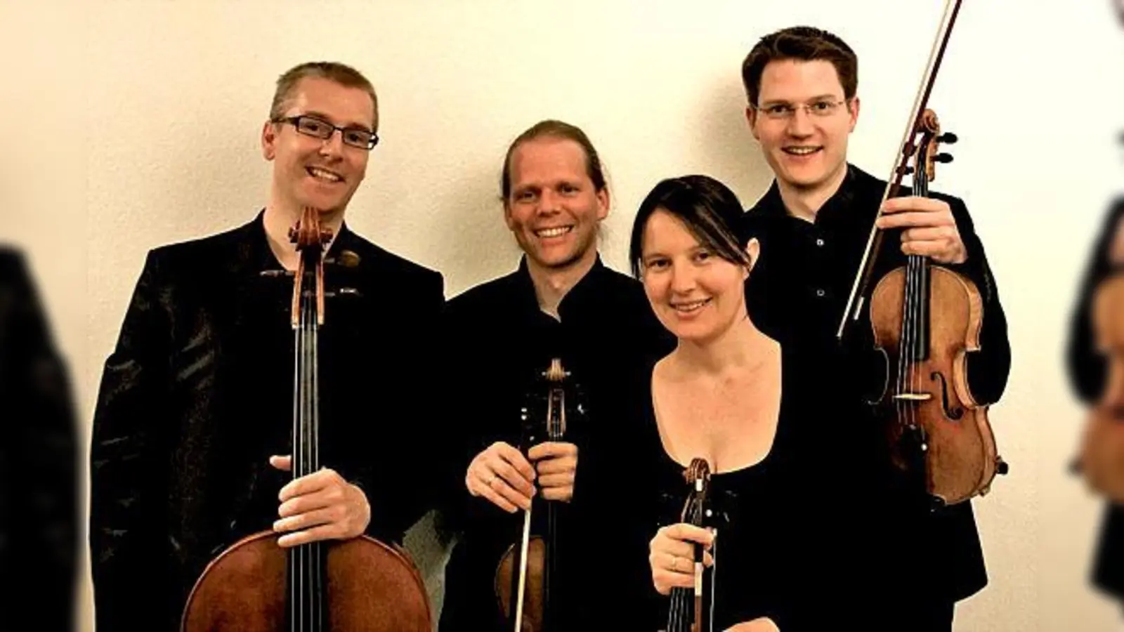 Stefan Pausch, Rafael Gütter, Susanne und Jürgen Keil spielen Haydn.	  (Foto: Pfarrei Rosenkranzkönigin)