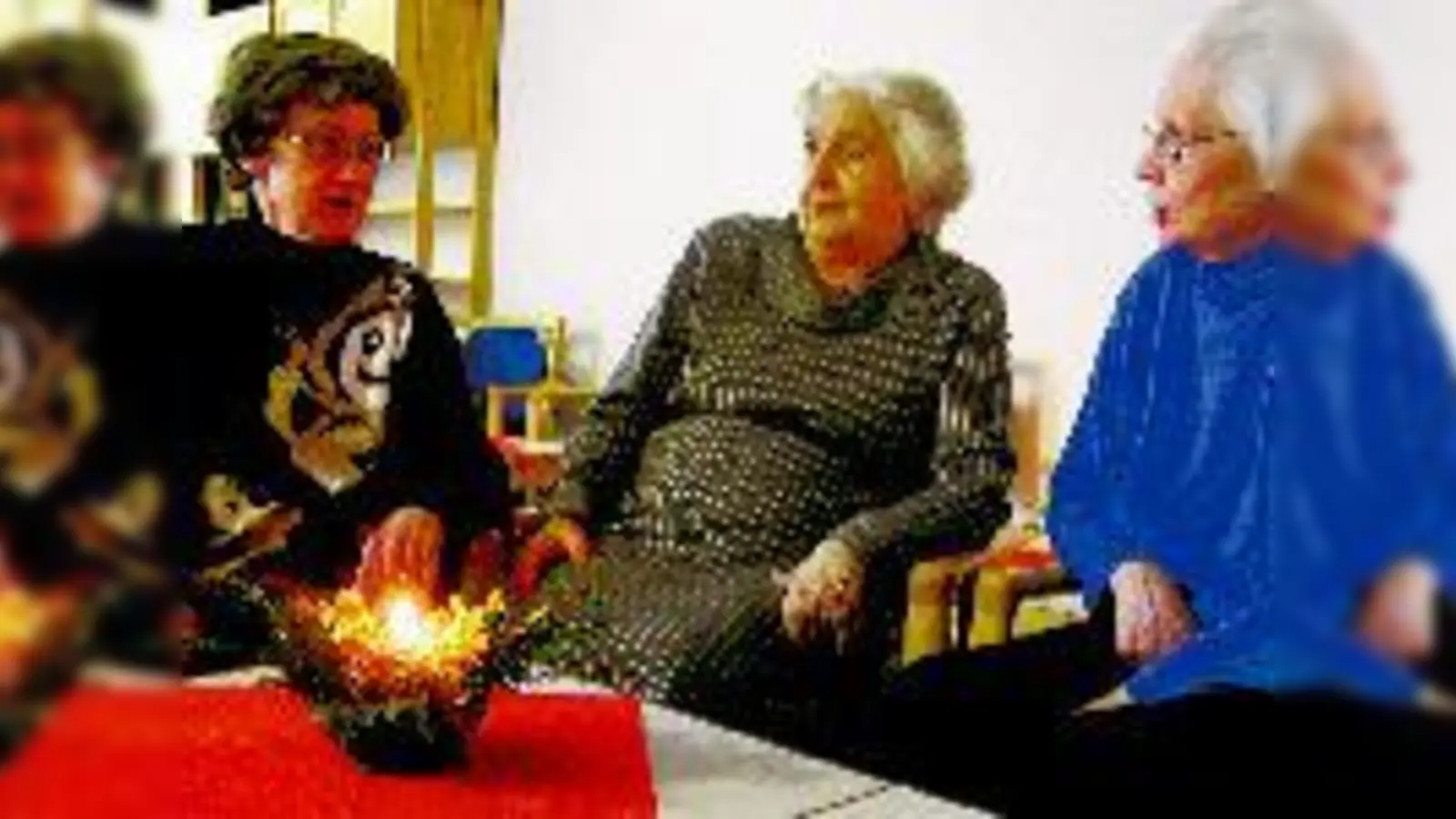 »Wie war das bei Ihnen an Weihnachten?« heißt es am Dienstag im ASZ in Bogenhausen.	 (Foto: ms)
