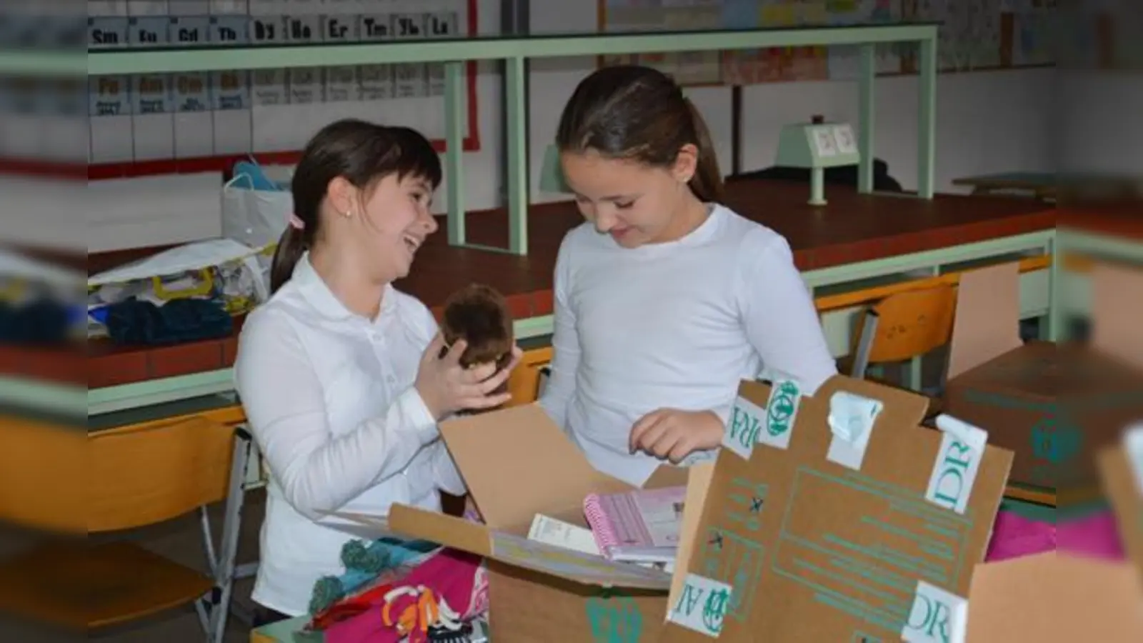 Schon mit einem Paket voll alltäglicher Dinge kann man Kindern in Serbien eine große Freude bereiten.  (Foto: ADRA)