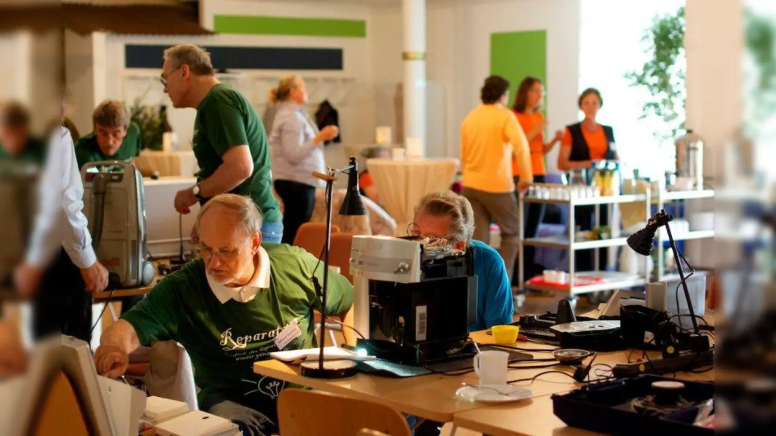 Das RepairCafé in Germering öffnet nach der Sommerpause wieder seine Pforten. (Foto: FEG)