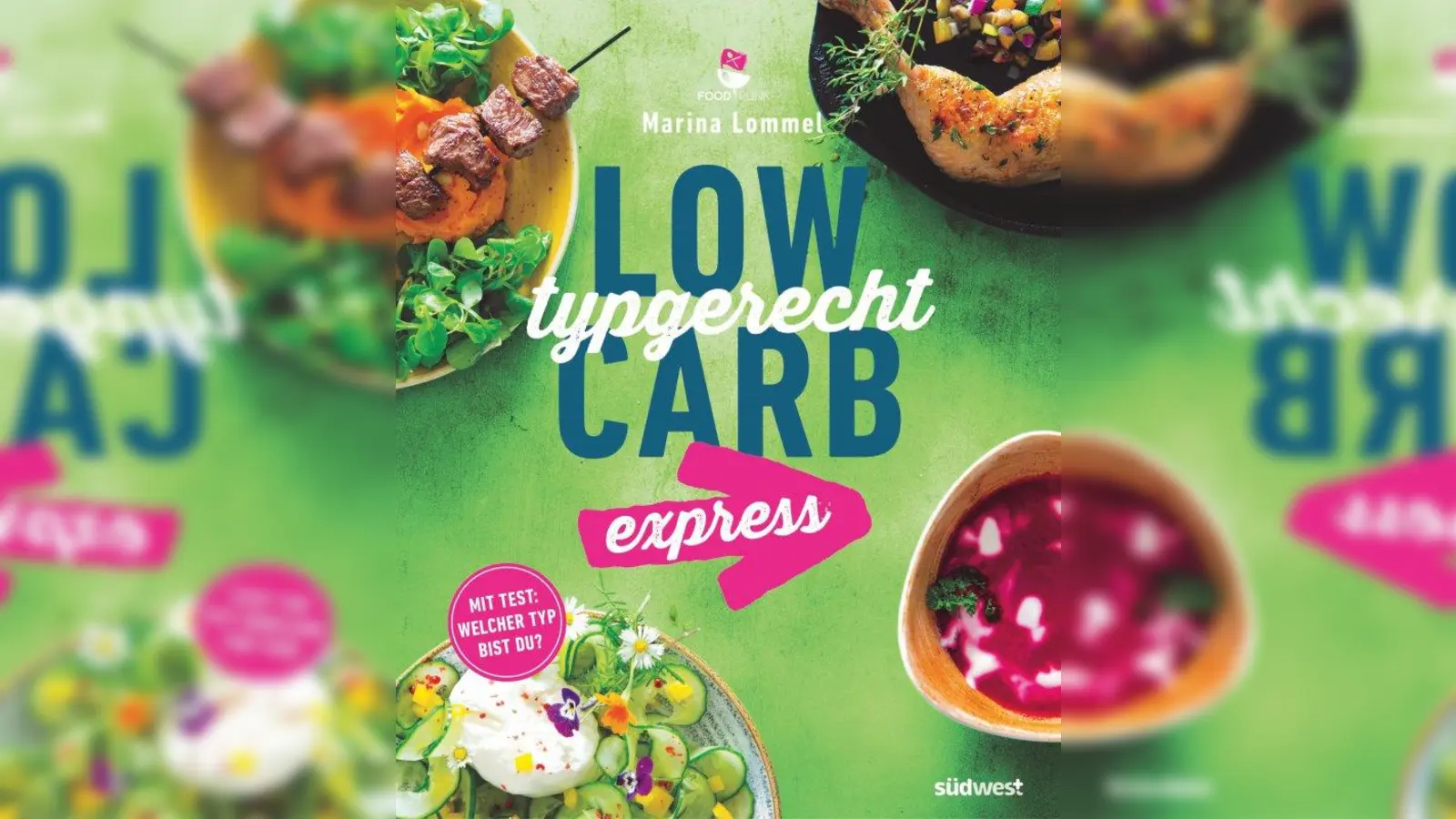 Das Ernährungsbuch von Marina Lommel umfasst 70 Rezepte auf 160 Seiten mit 40 Farbfotos. (Foto: Cover/Südwest Verlag)