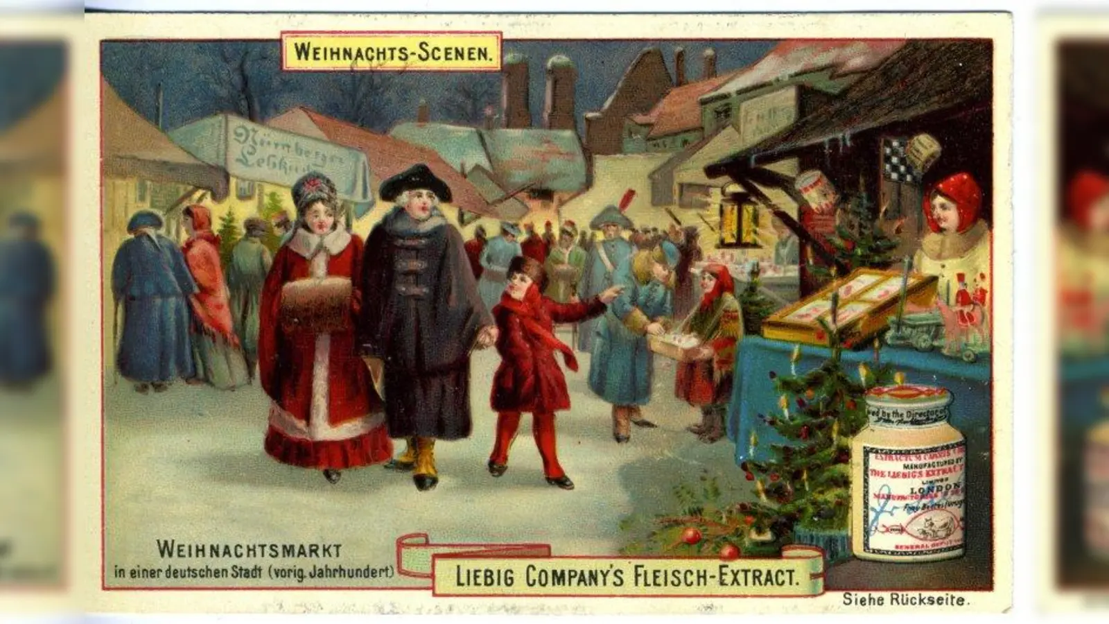 Der Christkindlmarkt in einer historischen Darstellung. (Foto: privat/ MBW)