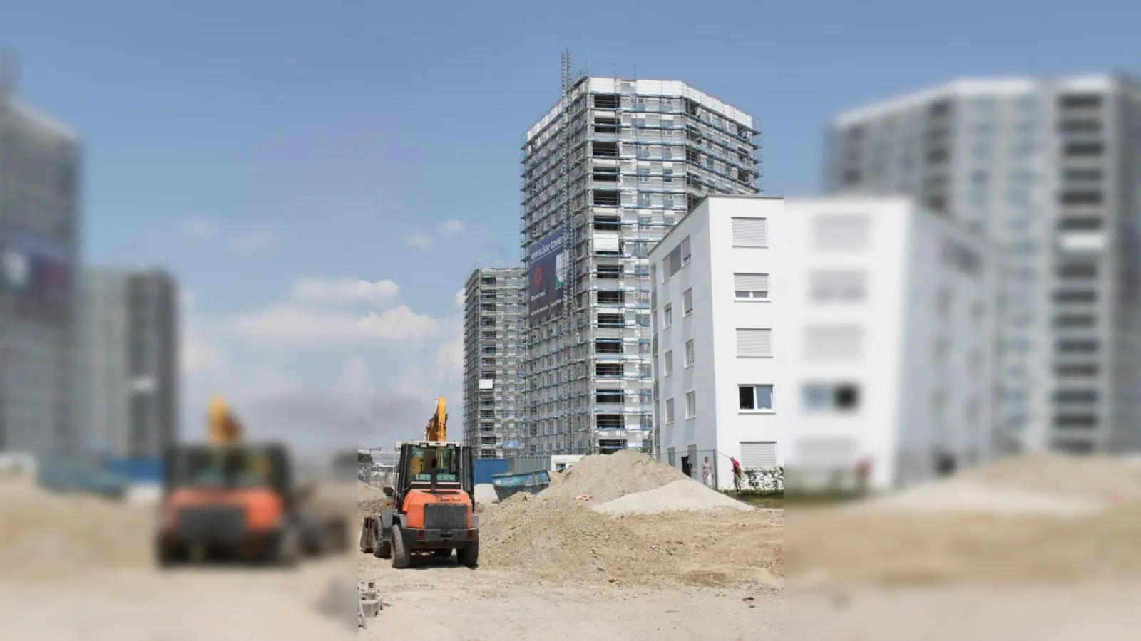 Auf der Südseite entstehen Wohntürme: Für das Plan Forum der falsche Weg. (Foto: job)