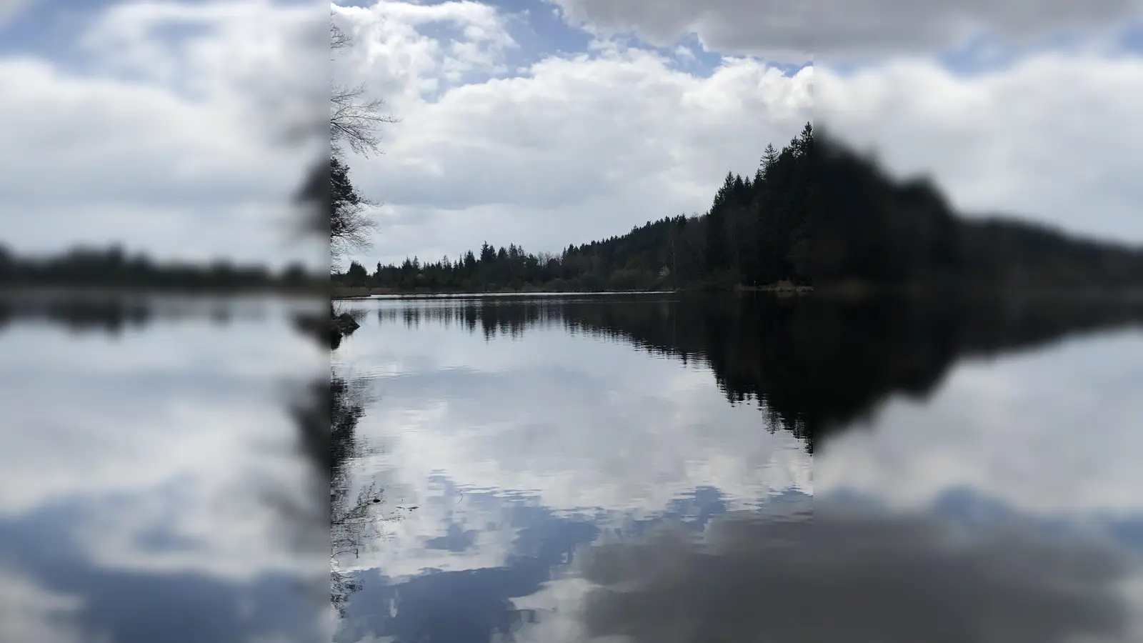 Der Weg führt die Radler auch am Deiniger Weiher vorbei. (Foto: hw)