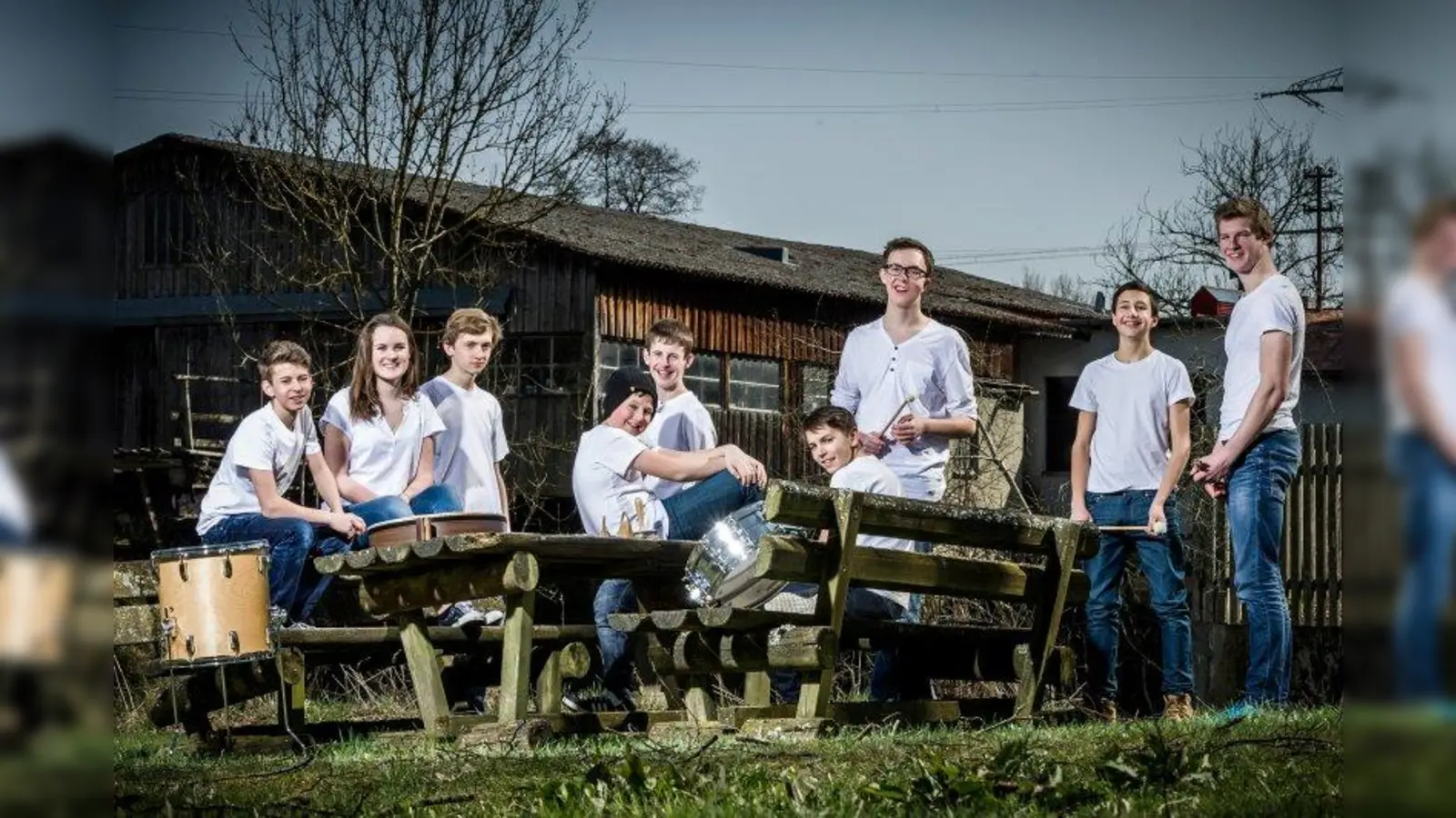 Die Trommelkinder veranstalten ein interaktives Konzert in München. (Foto: Rainer Häckl)