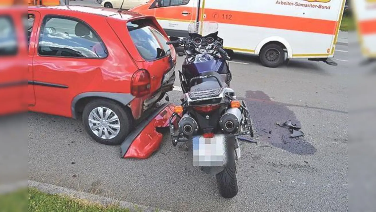 Insgesamt entstand ein Sachschaden in Höhe von 12.000 Euro.	 (Foto: Polizeipräsidium München)