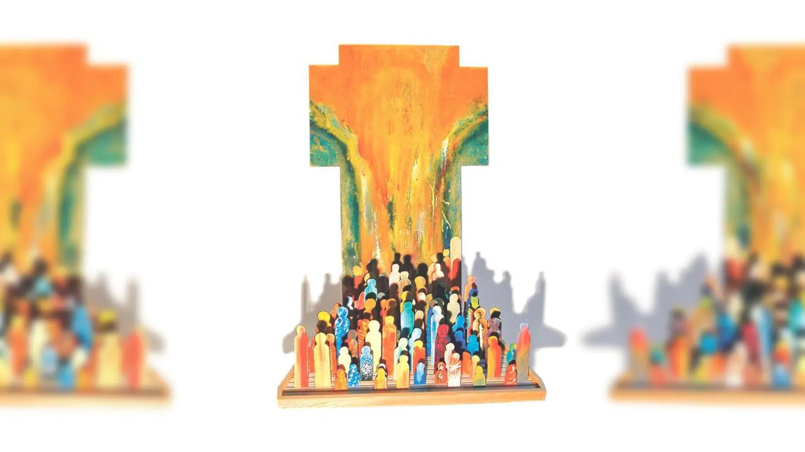 Beim Tag der offenen Tür im Heimatmuseum wird unter anderem das Kreuz »Ecclesia« von der Künstlerin Claudia Linz präsentiert.	 (Foto: VA)