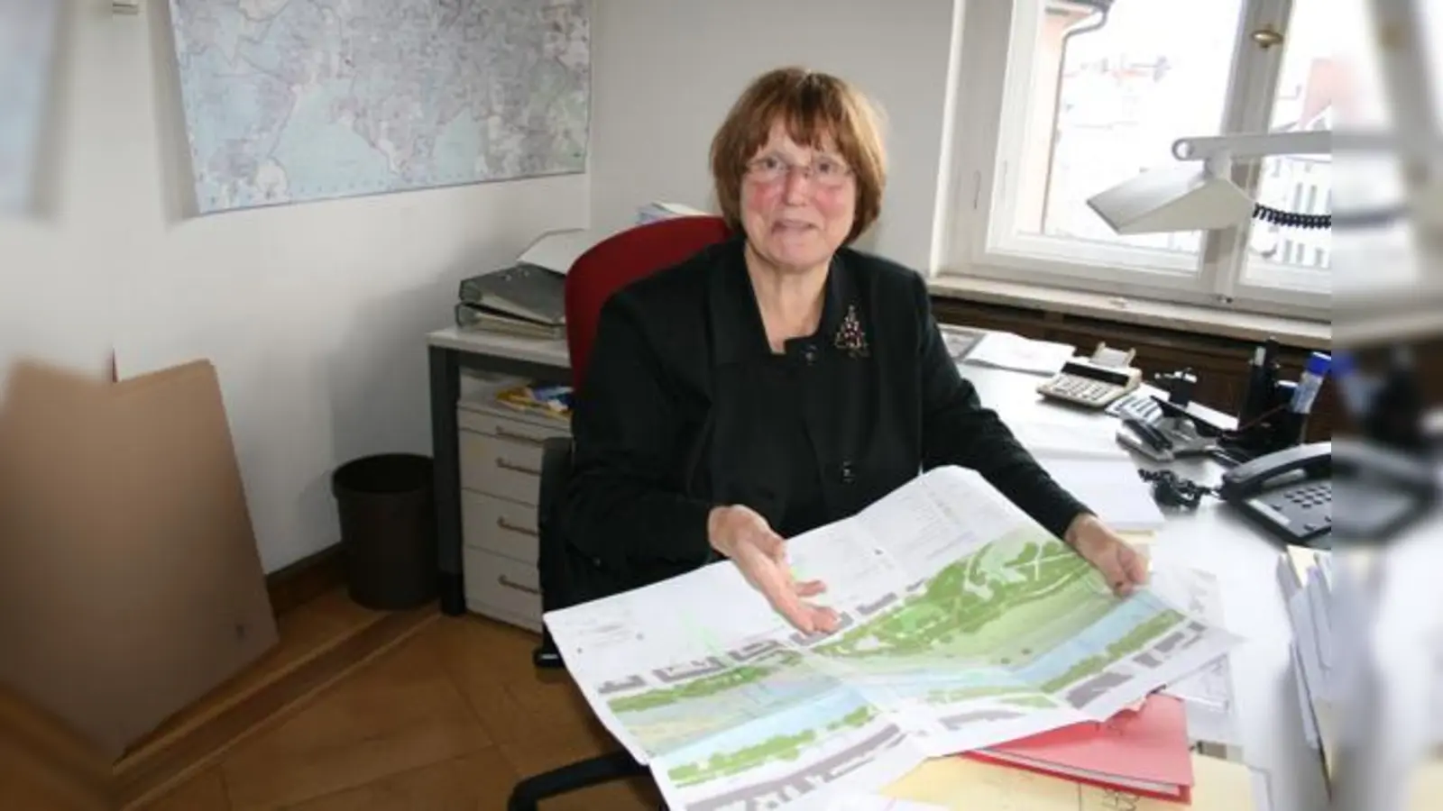 Jahrelang hat Adelheid Dietz-Will mit dem BA für eine naturnahe Isargestaltung gekämpft, doch jetzt fühlt sie sich vom Baureferat übergangen. 	 (Foto: ms)