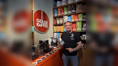 Reinschauen und genießen&#39;! Geiler Kaffee Cocept Store. (Foto: Jäger)