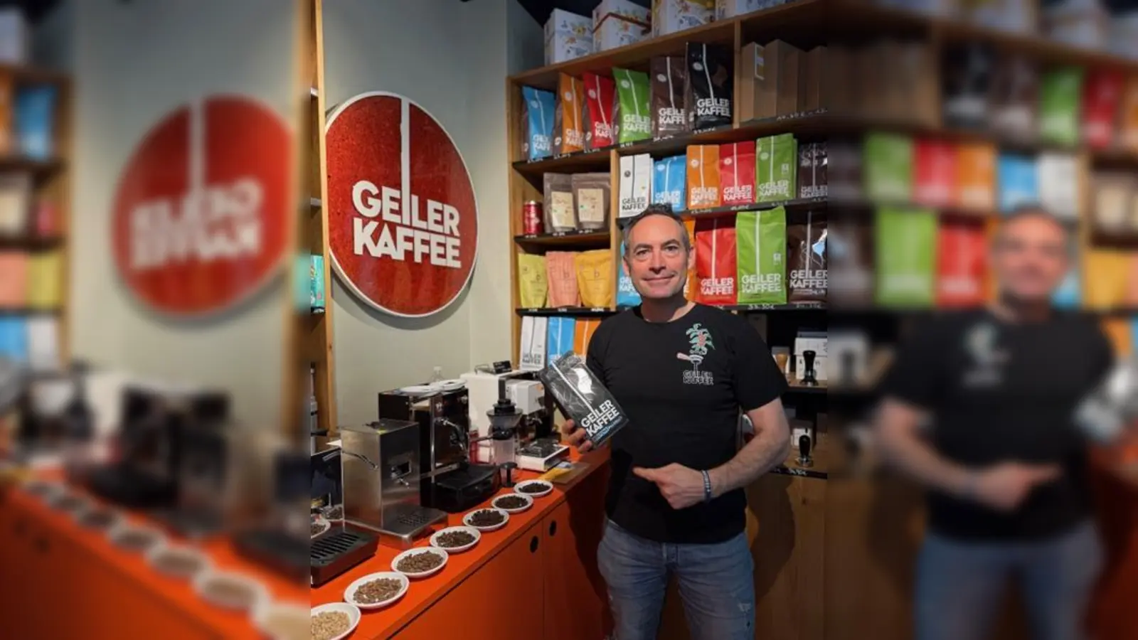 Reinschauen und genießen&#39;! Geiler Kaffee Cocept Store. (Foto: Jäger)
