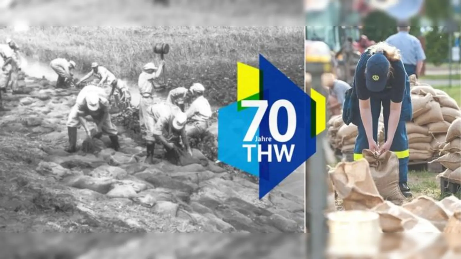 2020 feiert das THW sein 70-jähriges Bestehen. Herzlichen Glückwunsch! (Foto: THW)