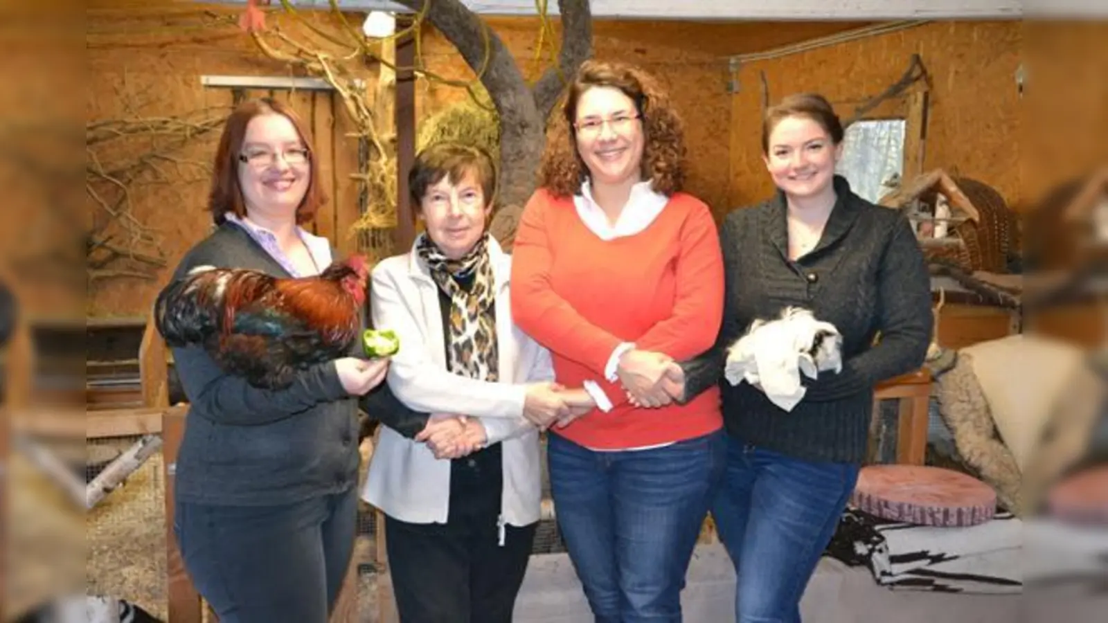 Martina Fuchs, Schatzmeisterin, Brigitte Scholle, 1.Vorsitzende, Juliana Scholle, 2. Vorsitzende und Elke Hölsch, Schriftführerin (v.l.n.r.).  (Foto: privat)