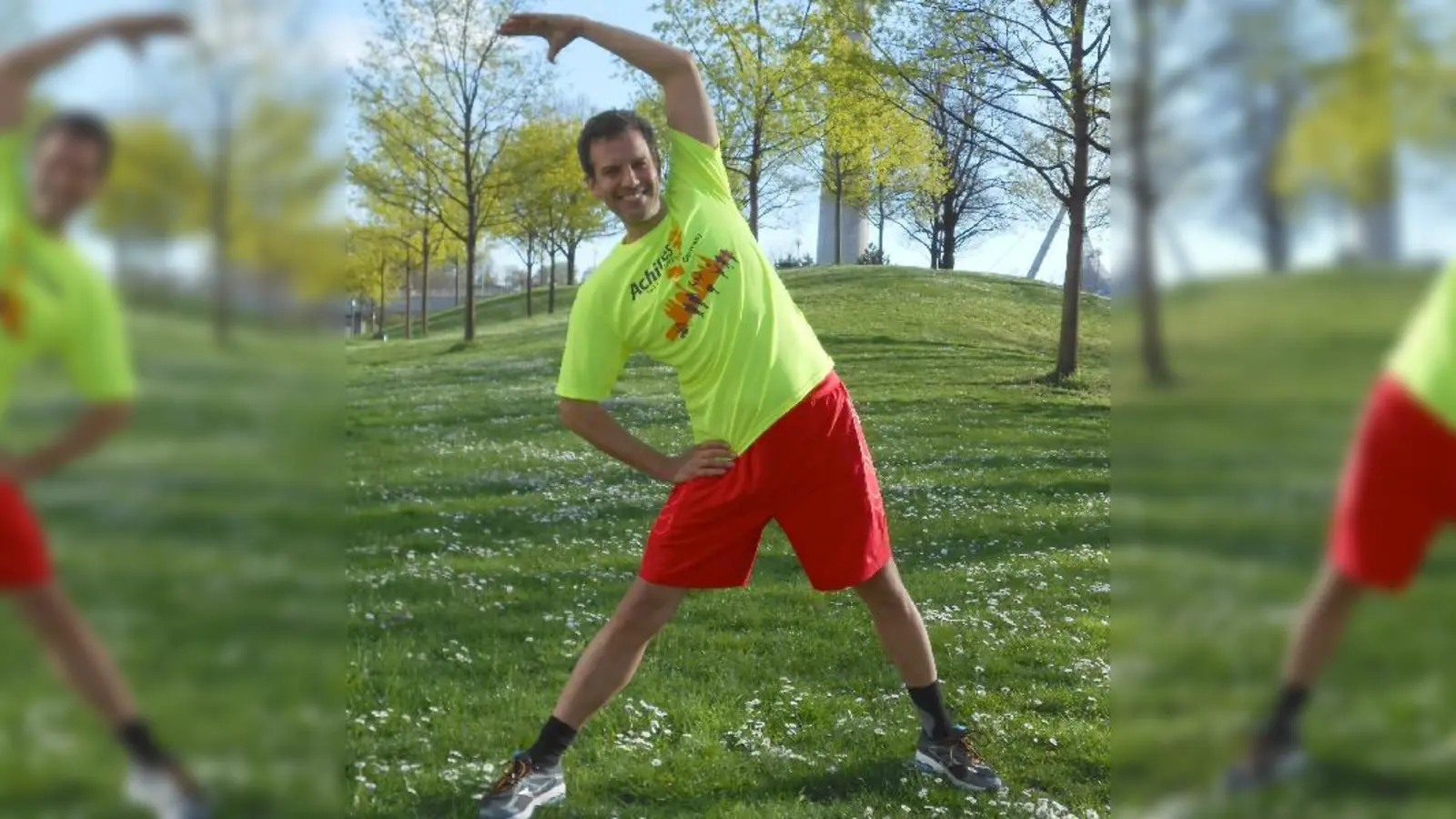 Schauspieler Florian Stadler unterstützt den Benefizlauf am 9. Juli. Leider kann er dieses Jahr nicht selbst an den Start gehen.	 (Foto: Veranstalter)