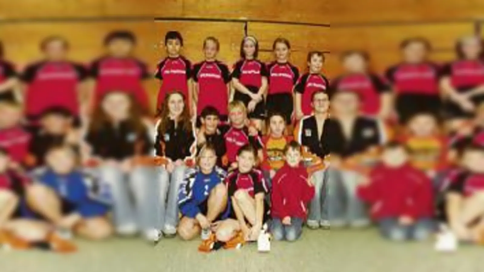 Lassen sich nicht unterkriegen: Die Handball E-Jugend des SC Freimann.	 (Foto: VA)
