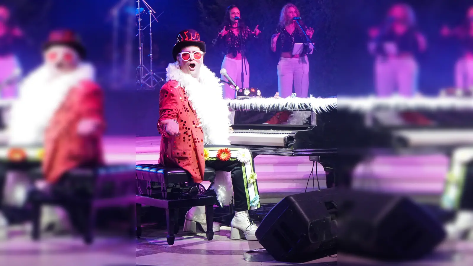 Auf einen Abend voller guter Laune darf man sich bei der Elton John Show freuen. (Foto: The Elton Show)