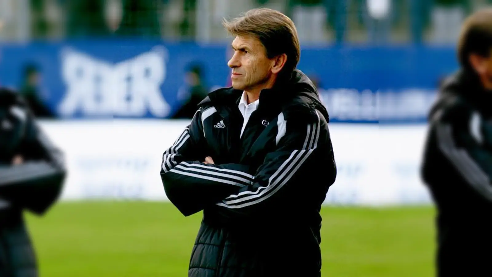 Weltmeister Klaus Augenthaler  der neue Trainer bei der SpVgg Unterhaching  	 (Foto: Daniel Glasl)