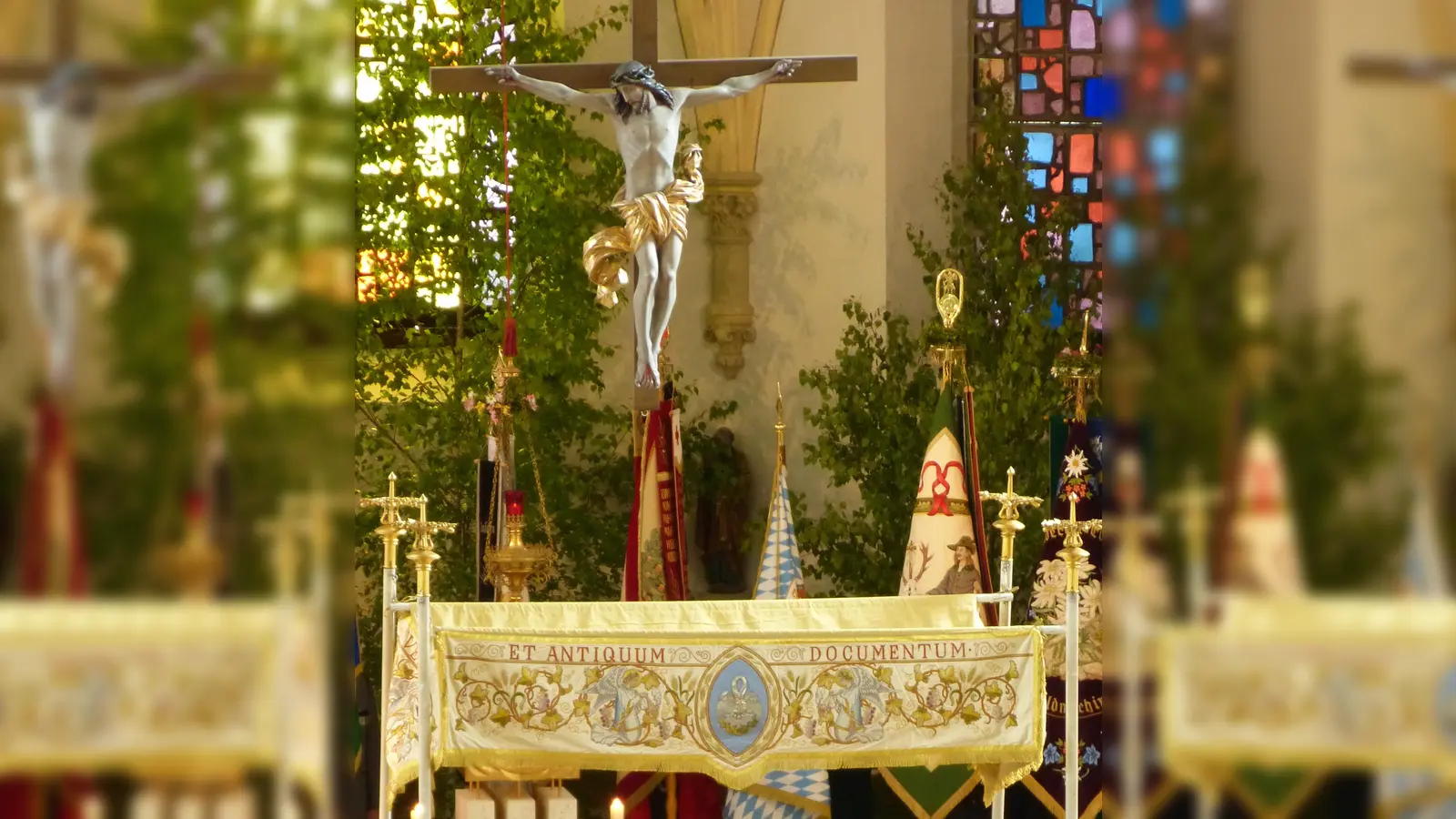 Fronleichnam wird stets von einer Prozession begleitet. (Foto: privat)