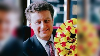 »Nanoteilchen sind Zwerge, die Walzer tanzen«, so erklärt Wolfgang Heckl (47) die Biophysik. 	 (Foto: Archiv)