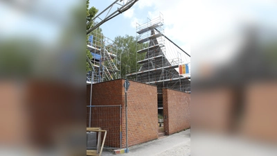 Die Erlöserkirche in Klettham wird derzeit aufwändig saniert.  (Foto: Deutsche Stiftung Denkmalschutz/Schabe)