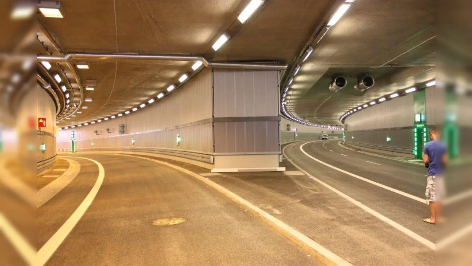 Im Tunnel. (Foto: job)