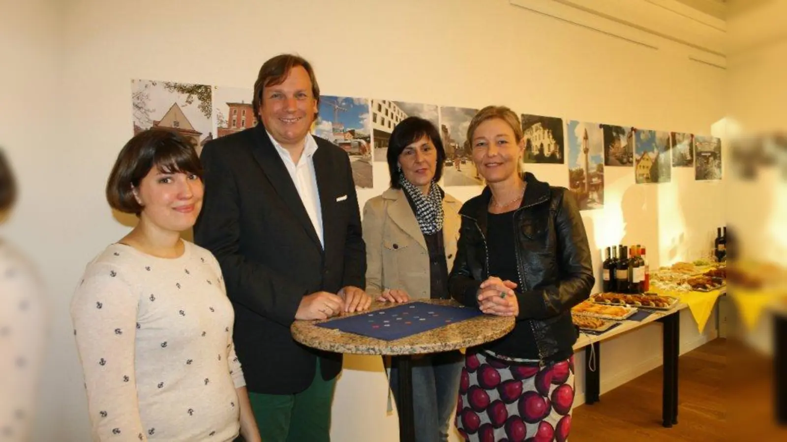 Das Stadtteilmanagement-Team: Elisabeth Nagl, Christian Bitter, Andrea Giesemann und Ulrike Lierow (v.l.) (Foto: US)