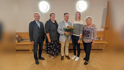 Friedrich Haberkorn, Sabine Stach, Andreas Burkhardt, Kerstin Moißl und Gunda Wolf-Tinapp bilden ab sofort den neuen Vorstand. (Foto: red)