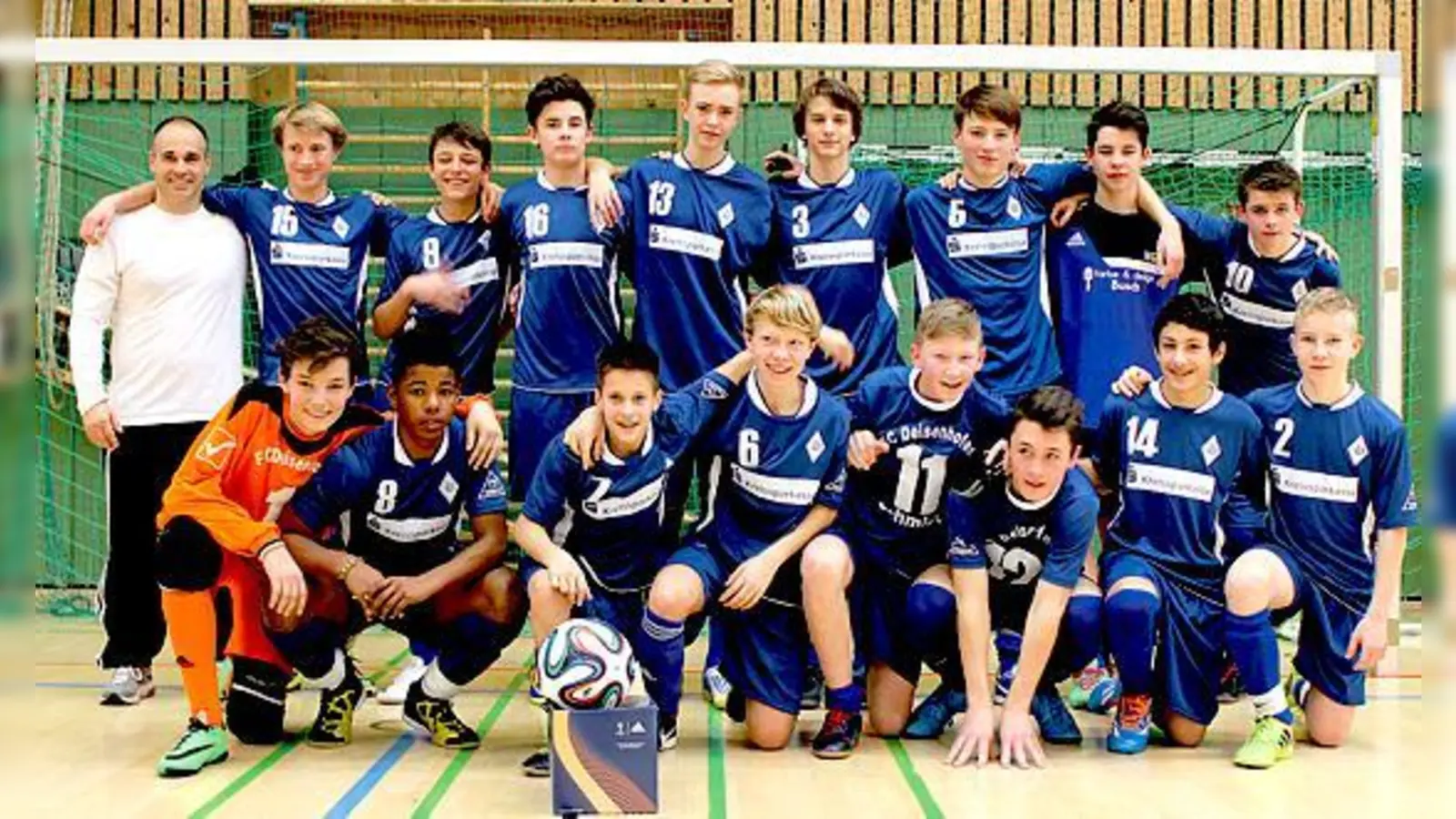 Beim Futsal-Turnier Anfang Februar konnte die U15-Mannschaft des FC Deisenhofen den Sieg erringen. 	 (Foto: VA)