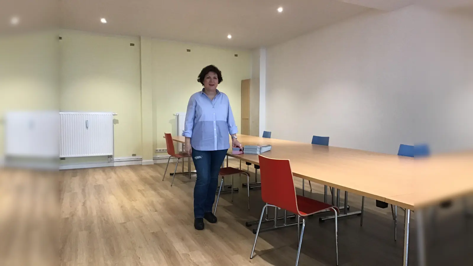 In der Gebsattelstraße 2 hat die Nachbarschaftshilfe Au kürzlich ihre neuen Räume bezogen. Nun sollen diese mit Leben gefüllt werden, meint Renate Schnückel. Am 30. März findet für alle interessierten Bürger aus dem Viertel ein Tag der offenen Tür statt. (Foto: bs)