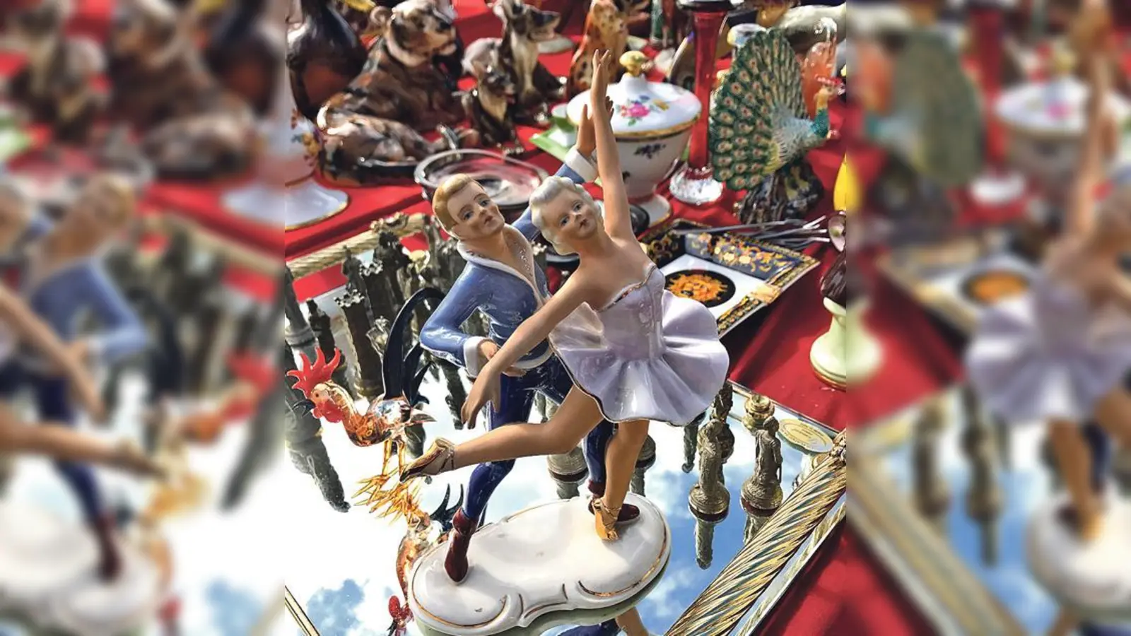 Auf den Hinterhofflohmärkten macht das Suchen von kleinen Schätzen genauso viel Spaß wie das Finden.	 (Foto: hw)