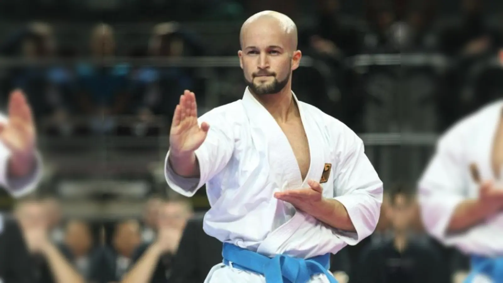 Neuer Vizeweltmeister im Karate: Der Münchner Ilja Smorguner.	 (Foto: Christian Grüner, Deutscher Karate Verband)