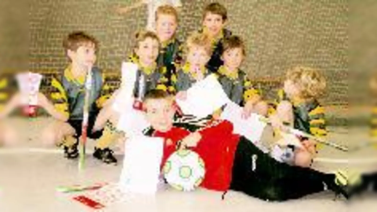 Nahmen an den Stadtmeisterschaften teil: Die F-Junioren des FC Fasanerie Nord.	 (Foto: Privat)