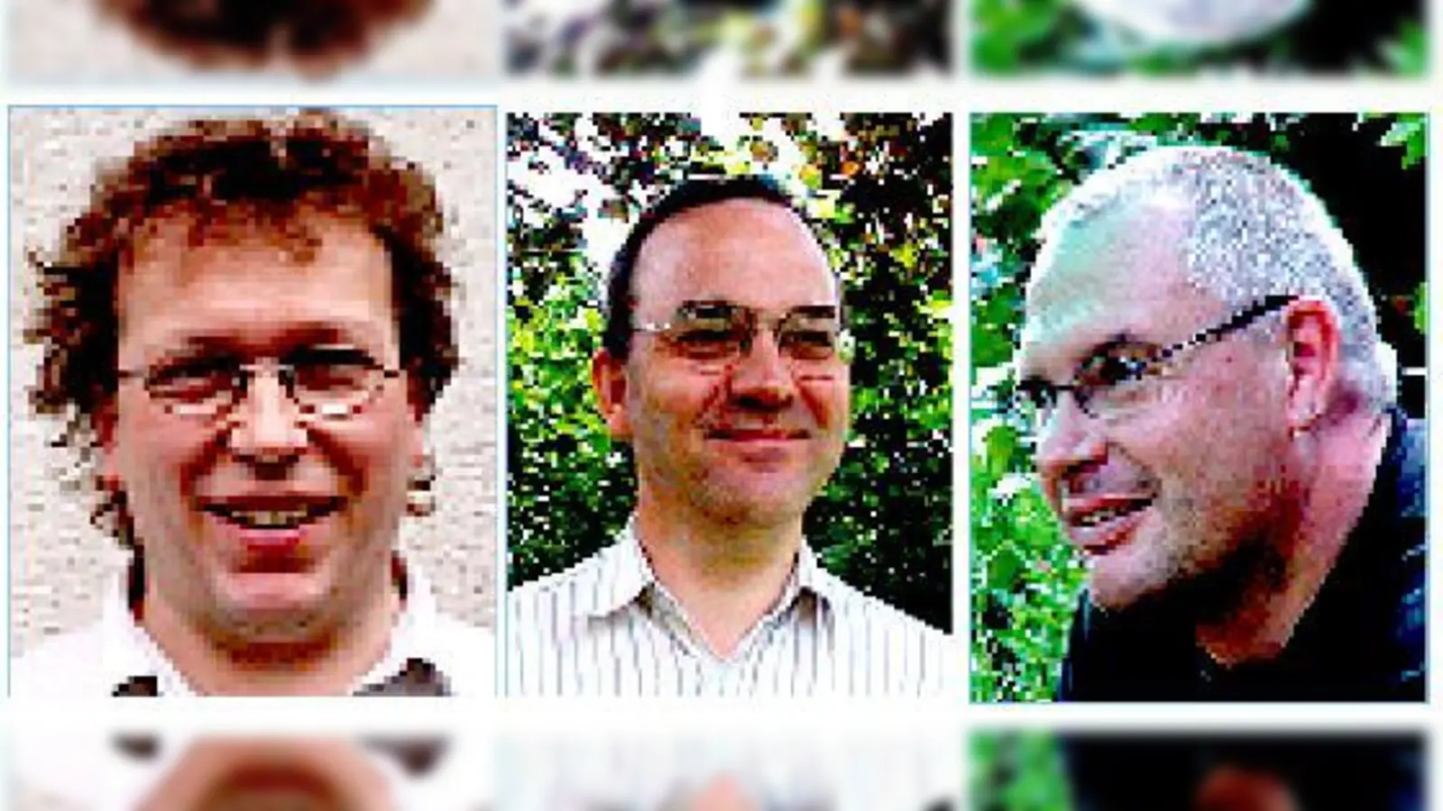 Der Vorstand der »Philosophen«, , Wolfram von Berg, Leo Allmann und Rainer J. Reichenstetter (v.l.), lädt zum eigenen Denken ein. 	 (Fotos: Verein)