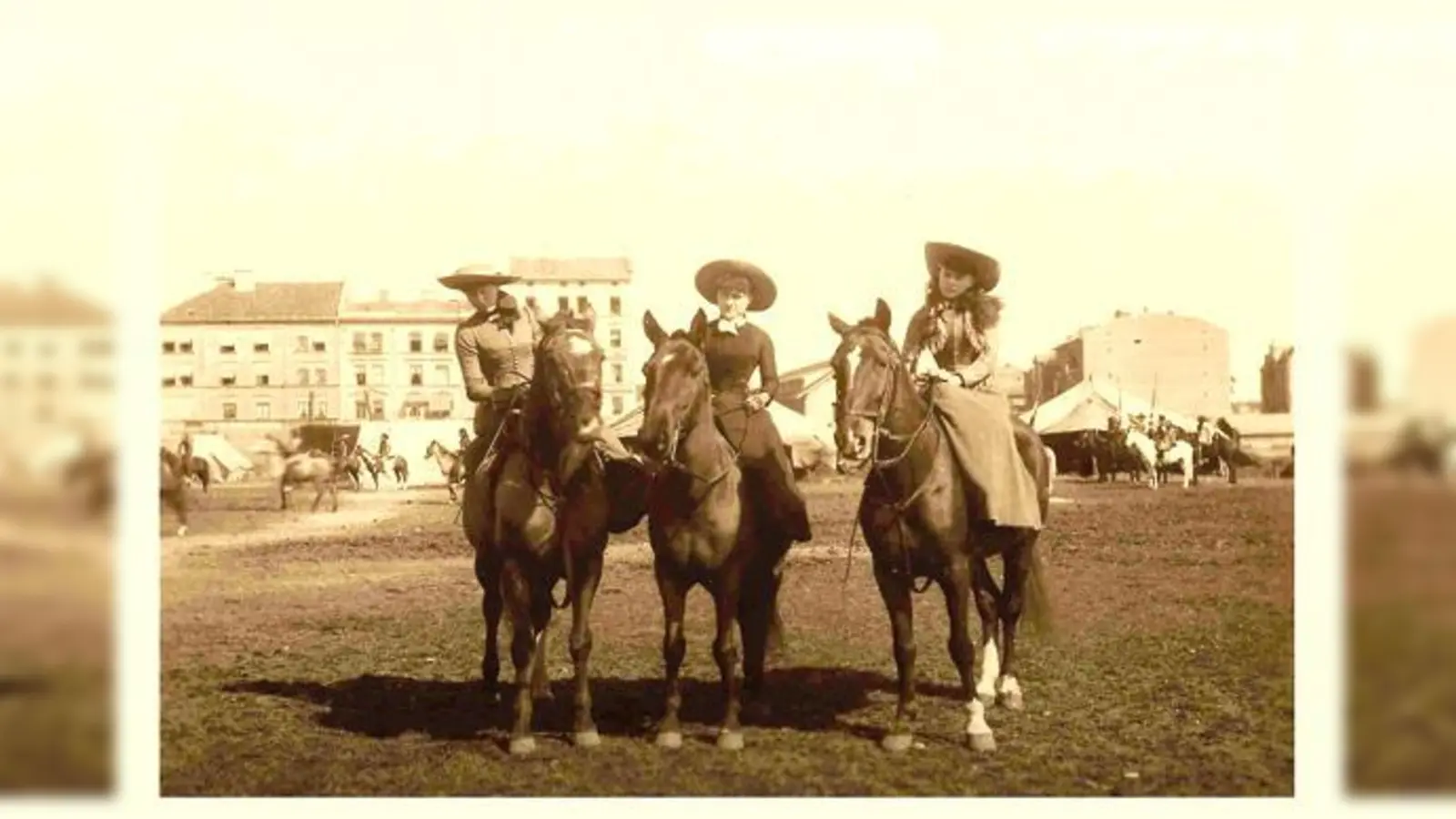 Ausstellung im Gasteig: »München und der wilde Westen«.	 (Foto: H. Wilheim, Gasteig, Monacensia)