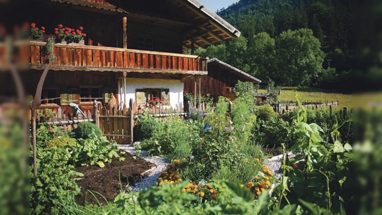 Die Bauerngärten blühen auf. 	 (Foto: Markus Wasmeier)