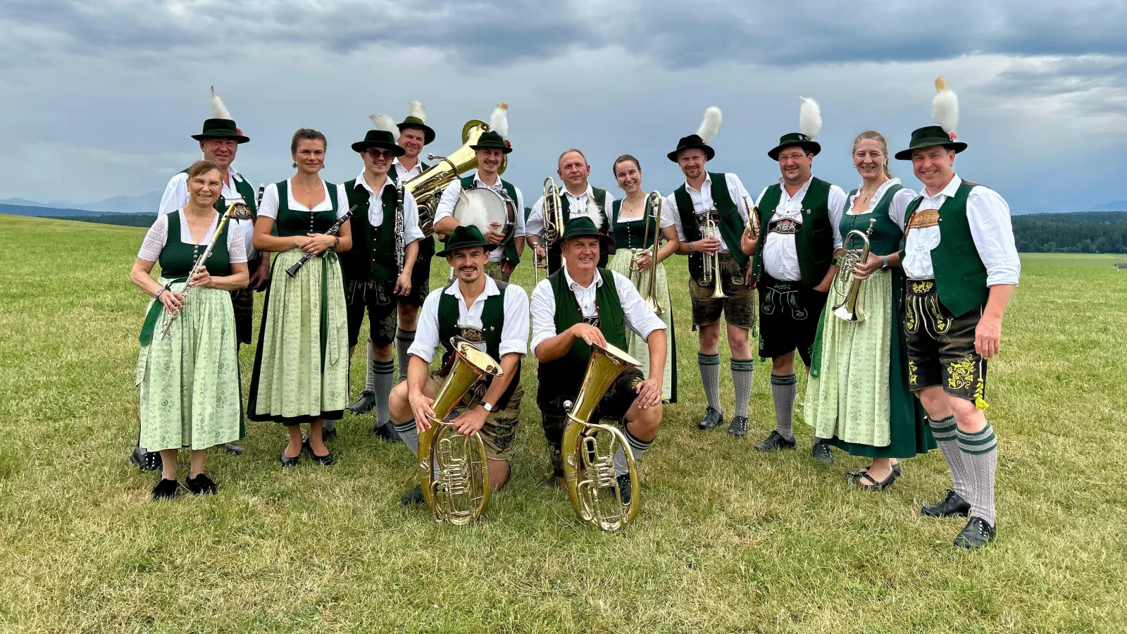 Die Argeter Blaskapelle lädt ein zum zünftigen Kirta-Fest. (Foto: Jaud)