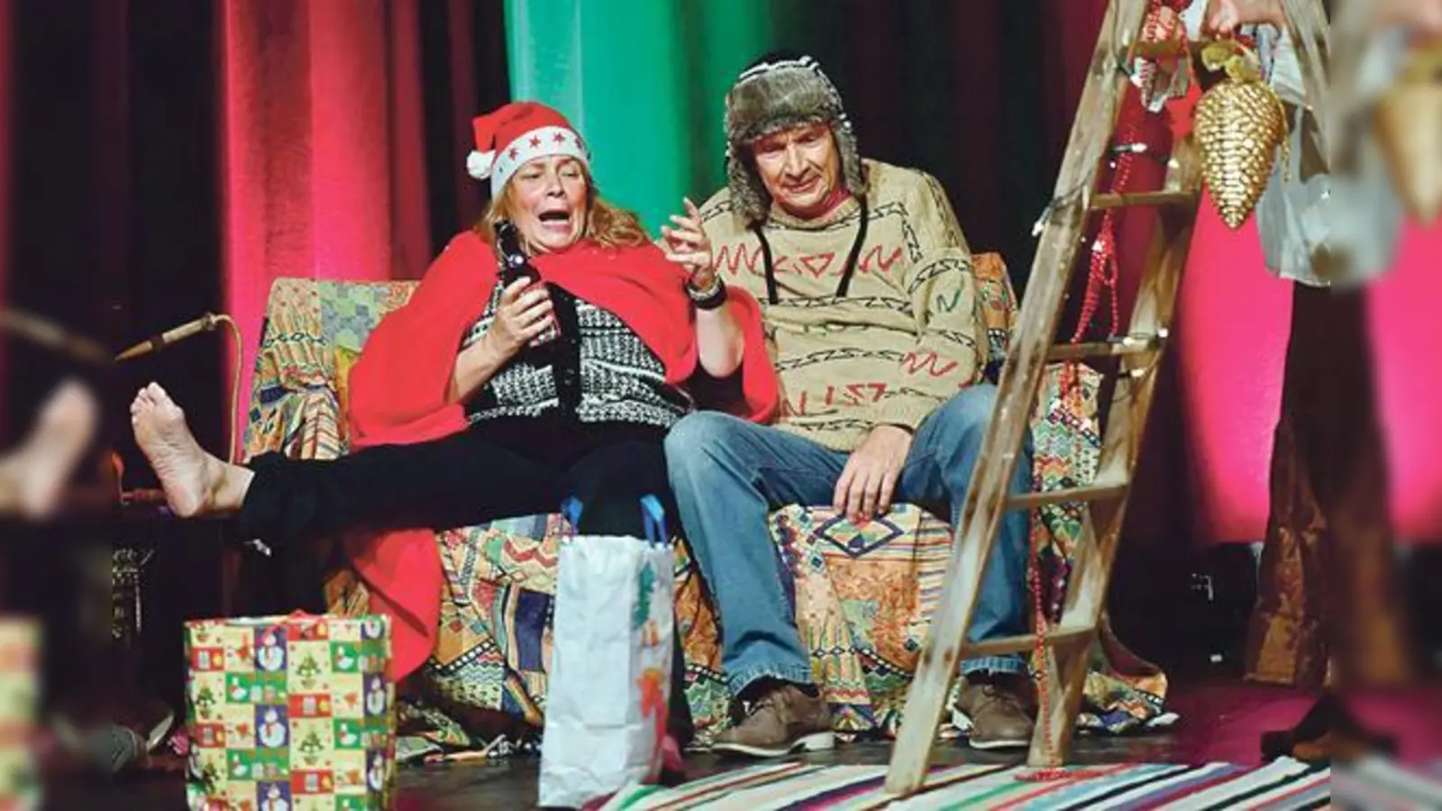 Theater Zwischenton zeigt »Die Kommune«, ein Stück von Thomas Vinterberg.	 (Foto: Marc Kleine-Kleffmann)