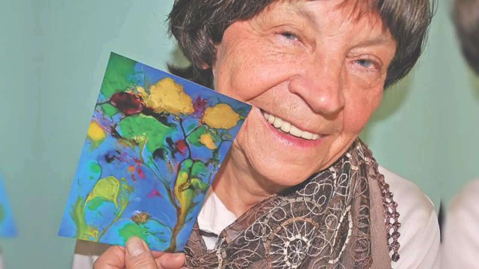 Die Künstlerin Anneliese Bajar-Bryszten stellt am 17. Oktober im Hasenbergl aus. 	 (Foto: VA)