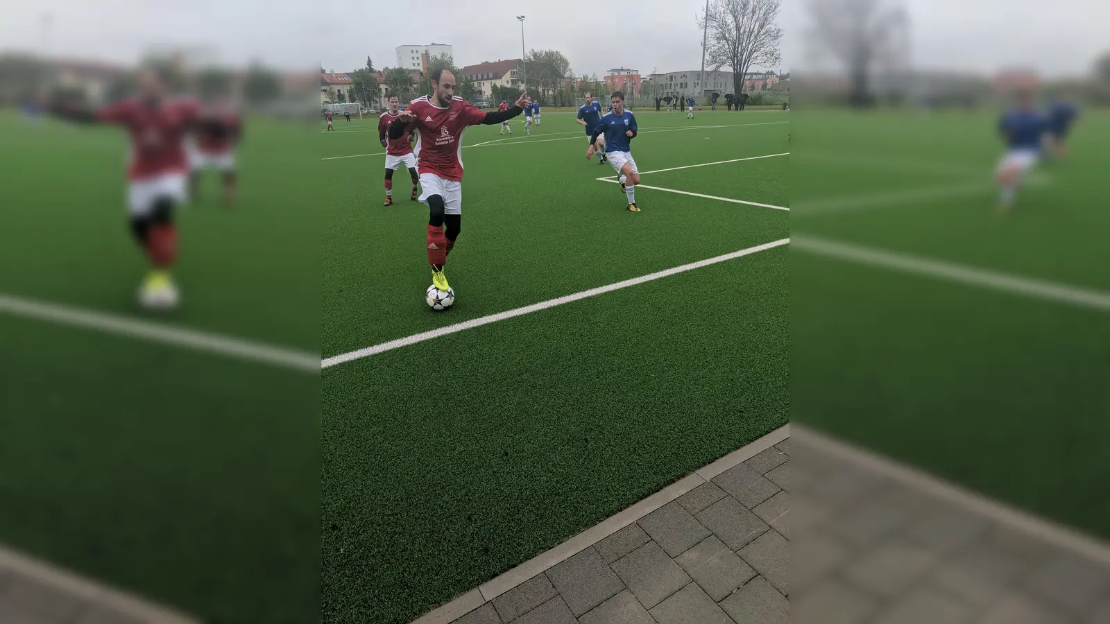 Der vierfache Torschütze Andi Brunner in Aktion. (Foto: VA)