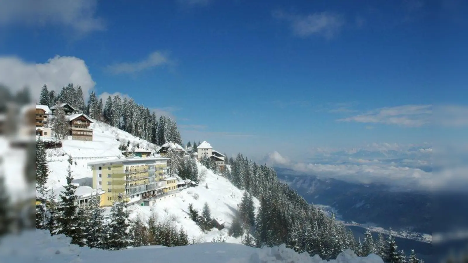 Ein Wintertraum: das Sonnenhotel Zaubek in Kärnten. (Foto: pi)